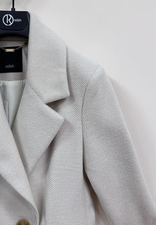 Cappotto DANIEL manica lunga doppio petto con tasche