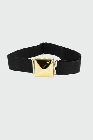 BILDAU belt with elastic plus stud buckle