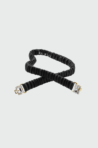 Cintura KISA con elastico più cabochon ecopelle