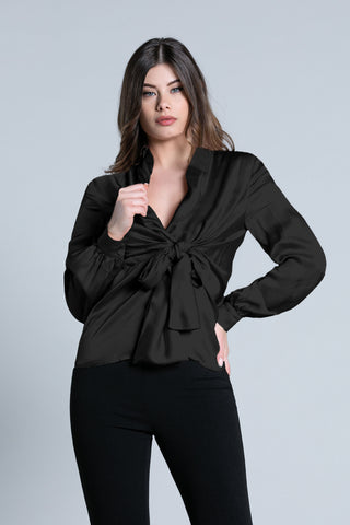 FELA long sleeve shirt with buttons and sash