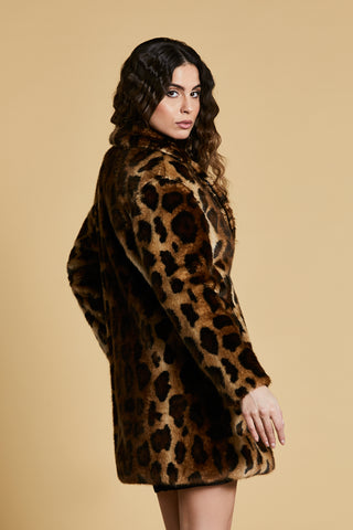 SUNAS eco fur long sleeves with piping profiles and spotted pockets