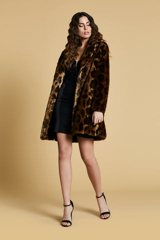 SUNAS eco fur long sleeves with piping profiles and spotted pockets