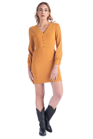 Abito corto con scollo a V, Relish fashion moda, Abbigliamento femminile