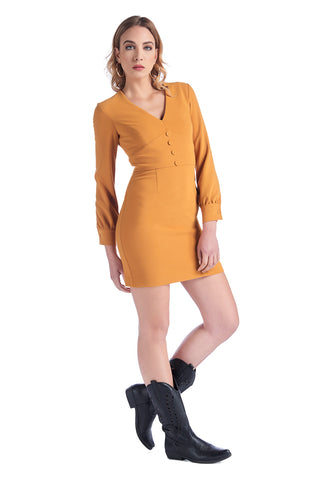 Abito corto con scollo a V, Relish fashion moda, Abbigliamento femminile