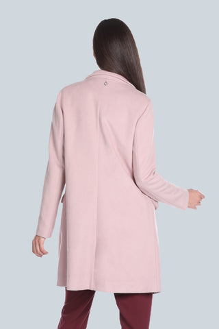 OVELS_A long-sleeved coat with pockets plus flaps