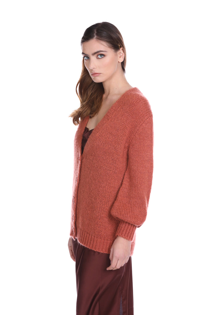 Balloon cardigan shop