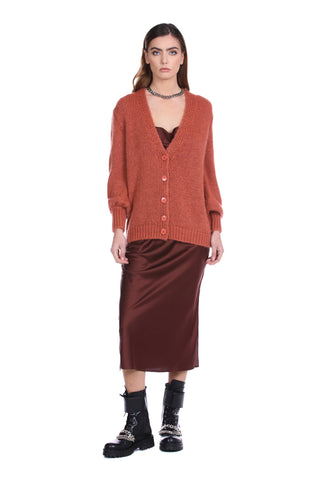 KERSHY long sleeve balloon cardigan