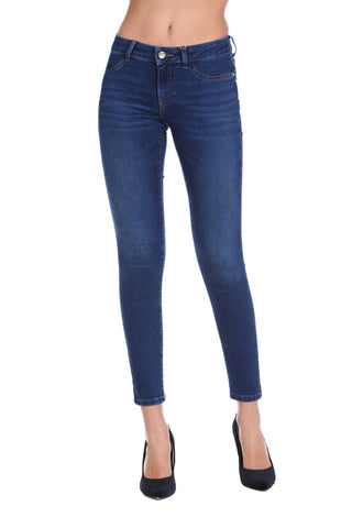 Jeggings DAISY_A vita alta 5 tasche denim