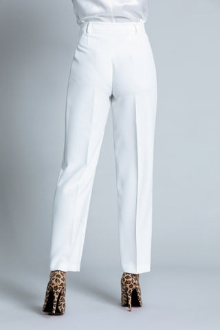 GREMLI high-waisted palazzo trousers with pleats