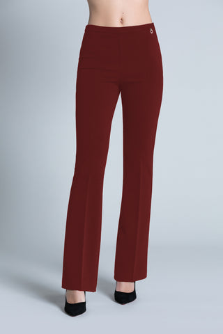 FRESASA high waist flared trousers