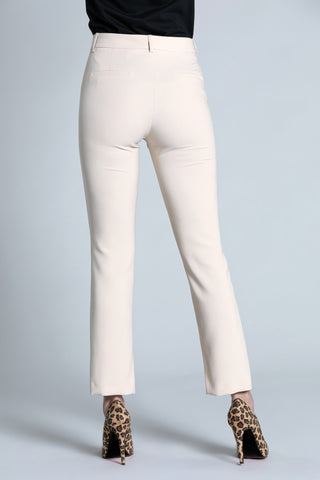 Pantalone CISALINA sigaretta con spacchi fondo