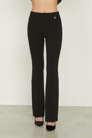 FRESIS high-waisted trousers with slits at the bottom