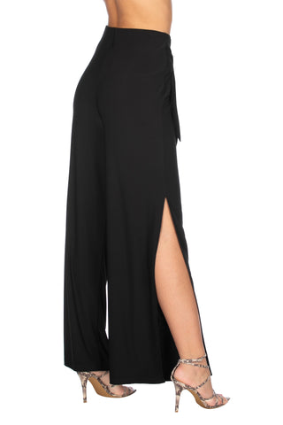 Panta IRELAND palazzo con spacchi più gala, Relish High Fashion moda, Primavera Estate 2020, abbigliamento donna