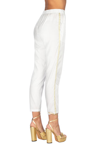 BANDITIX trousers with French pockets with gold side band 