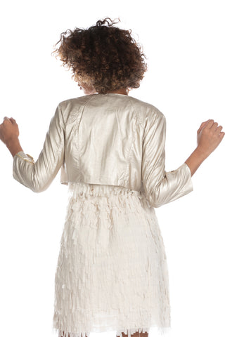 PENGY short, long-sleeved jacket with zip