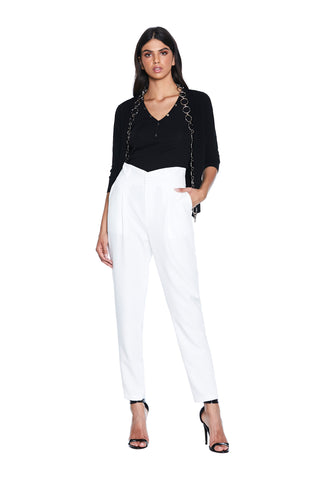 DUKETH 3/4 sleeve cardigan with ring applications 