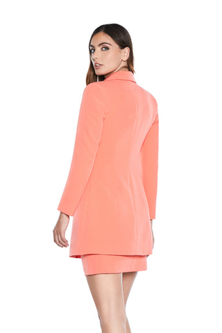 TULIPANO jacket, long sleeves, double breasted, 1 button 