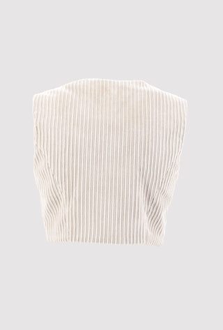 Gilet ALGEDIE velluto a costine