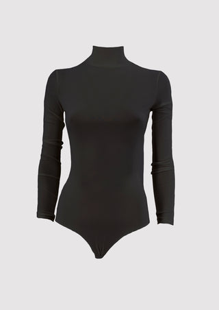 CANCRO turtleneck bodysuit with long sleeves