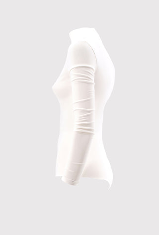 CANCRO turtleneck bodysuit with long sleeves