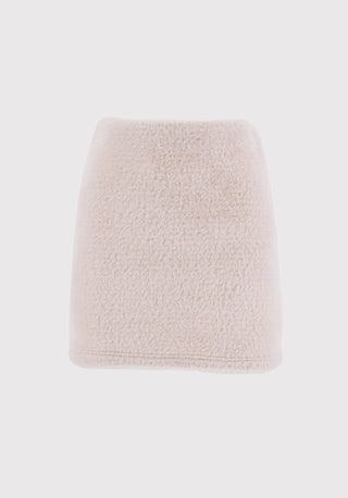 Gonna HAMAL elasticizzata effetto peluche