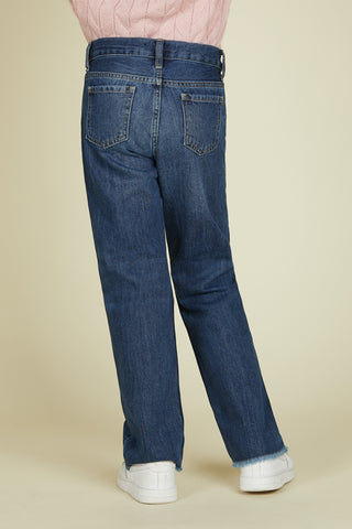 Panta IKETTE 1 bott.5 ts.sfrangiato full strass denim