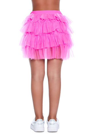 Gonna SWEETY corta balze tulle