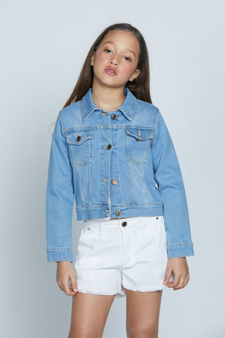 YUCCA long sleeve denim jacket