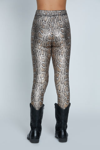 Leggins CHESTNUT pitonato