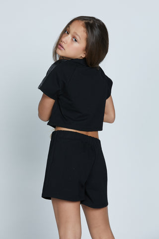 ASTER half-sleeved sweatshirt with logo band