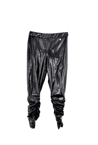 ARAISON leggings trousers for girls with metallic effect