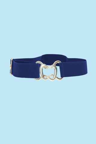 YORIKO belt with elastic plus crossover buckle